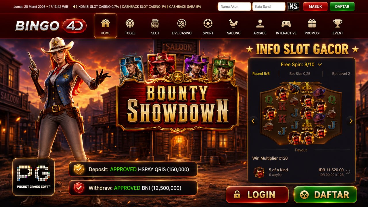 SELAMAT KEPADA MEMBER BINGO4D
DEPOSIT : RP 150.000
WITHDRAW : RP 12.500.000

Kli